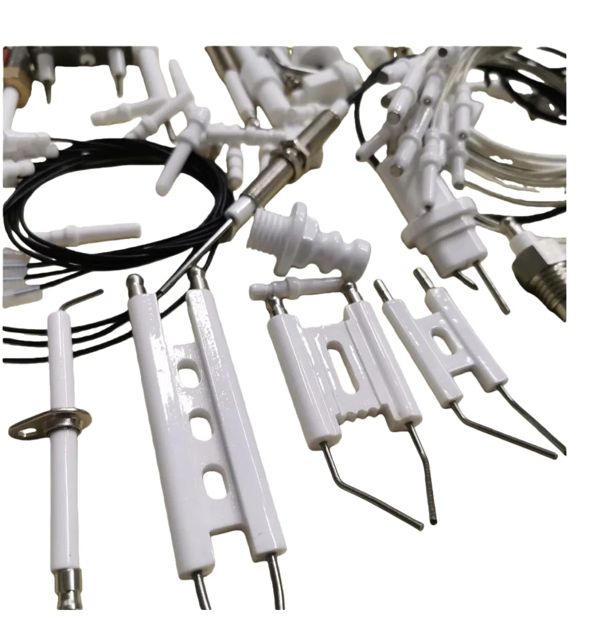 Customized Glazed Ceramic Spark Flame Sensor Ignition for Gas Oven