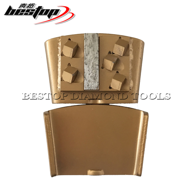 Ez Change PCD Diamond Grinding Block for Coating Removal