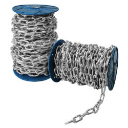 Цепь грузовая EN818-2 с прямыми пластинами