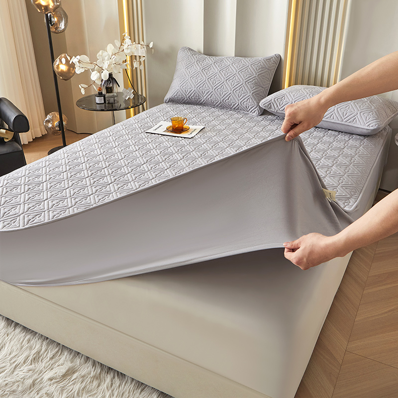 Customize Bedding Set Home Hotel Fitted Bed Sheets Waterproof Mattress Cover