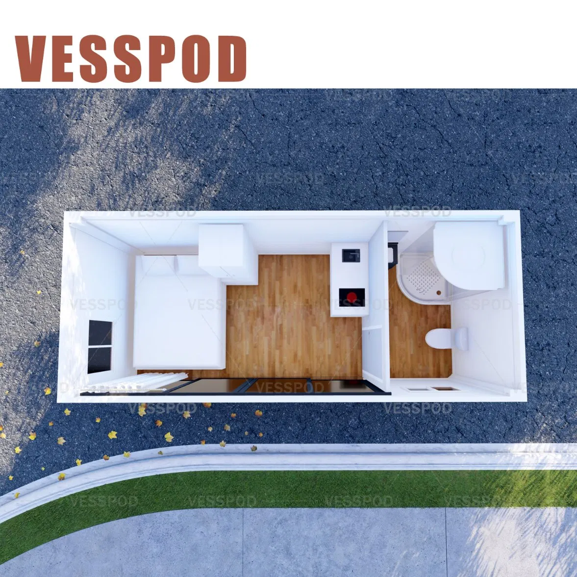 Transportable Foldable Houses Mobile Home Prefab Living Container House for Sale