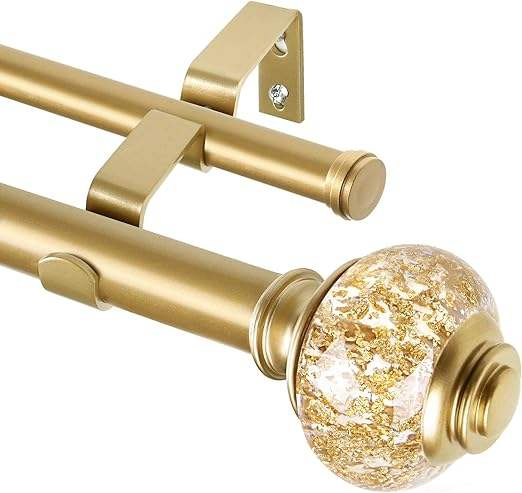 High Quality Minimalist Modern Curtain Rods Adjustable Telescopic Steel Window Rods