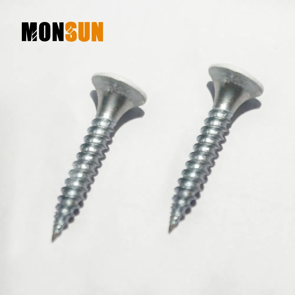 Painted Mushroom/Flat/Pan Head Bright Zinc Self Tapping Screw for Metal