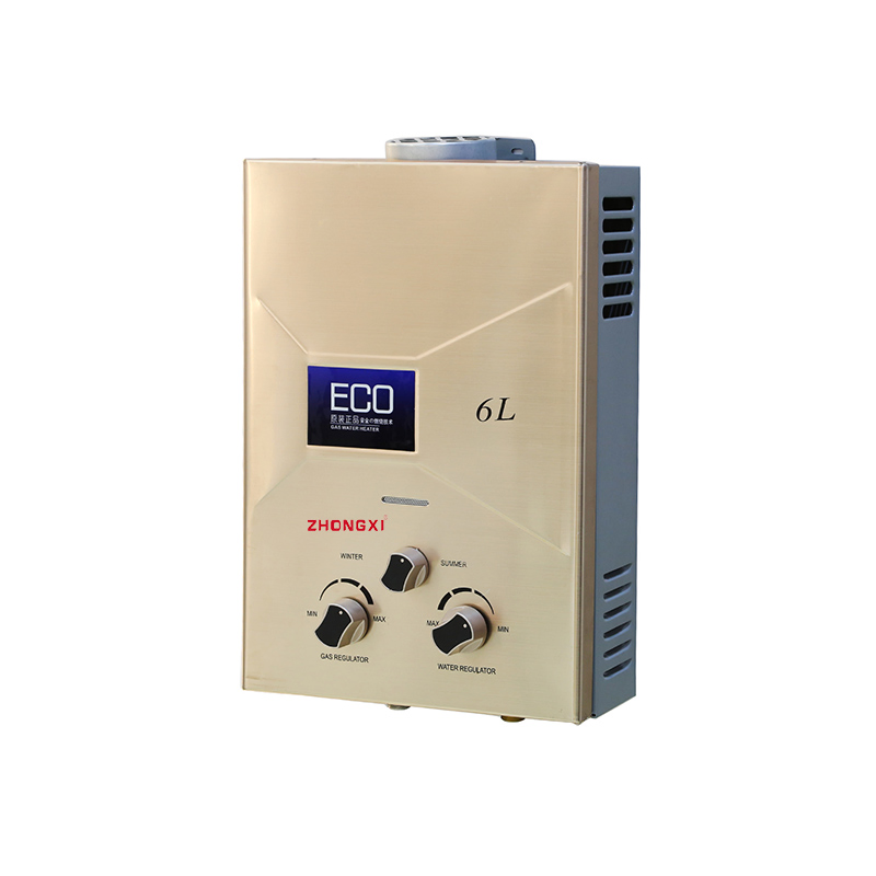 Портативный газовый проточный водонагреватель 6 л