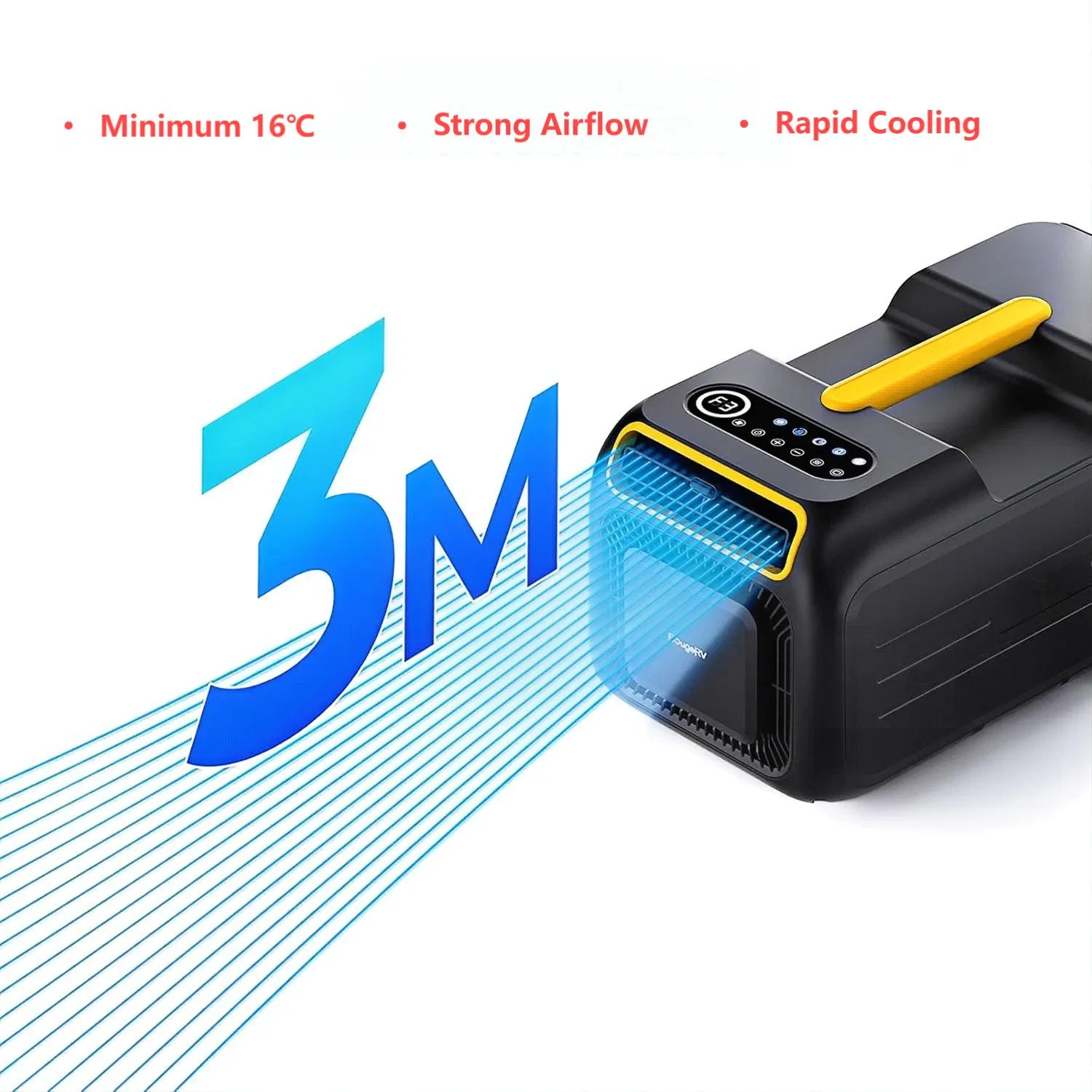 OEM Strong Air Flow Mobile Air Conditioner Portable Quick Cooling for Tent