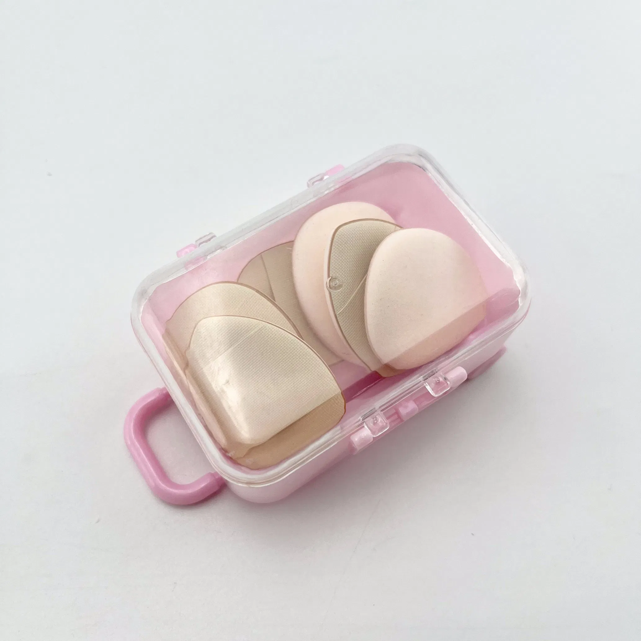 Wet and Dry Dual-Use Customization Professional Beauty Tools Finger Air Cushion Mini Light Portable Thumb Powder Makeup Puff