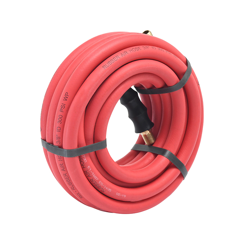 Heavy Duty Rubber Air Hose - High Pressure, Abrasion Resistant for Industrial Use