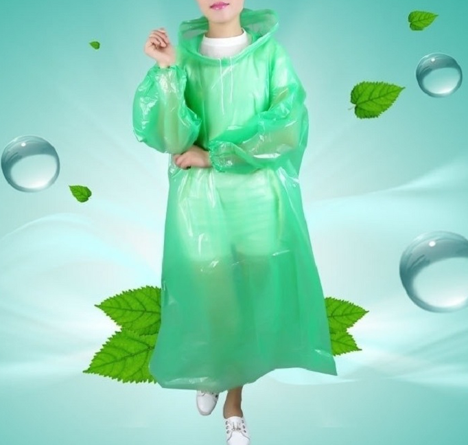 Emergency Waterproof Cloth Raincoat Disposable One Time Use Wbb17221