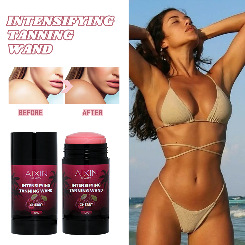 Beauty Cosmetics Skin Care Bronzed Deep Skin Tone Extreme Dark Tanning Accelerator Self Tan Stick Intensifying Tanning Wand