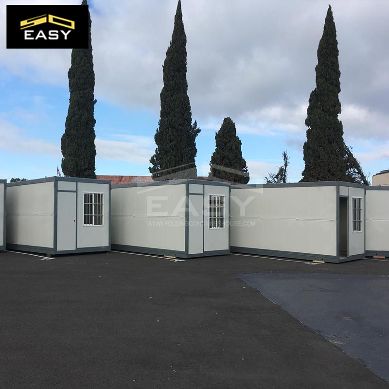 Quickly Install Cheap Prefab Tiny Folding Container Homes for Sale