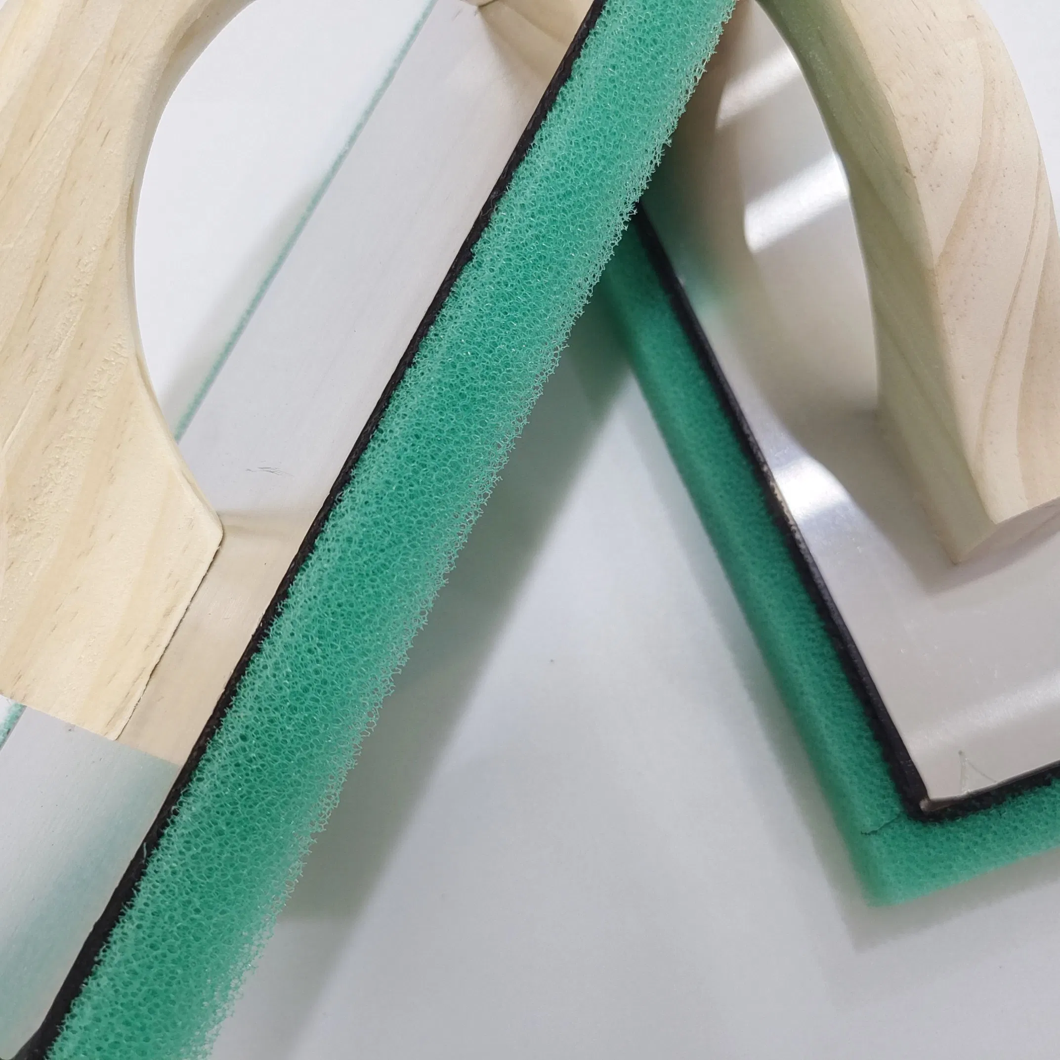 Green Sponge Foam Plaster Trowel Float Stucco Foam Float with Wood Handle for Construction Tools