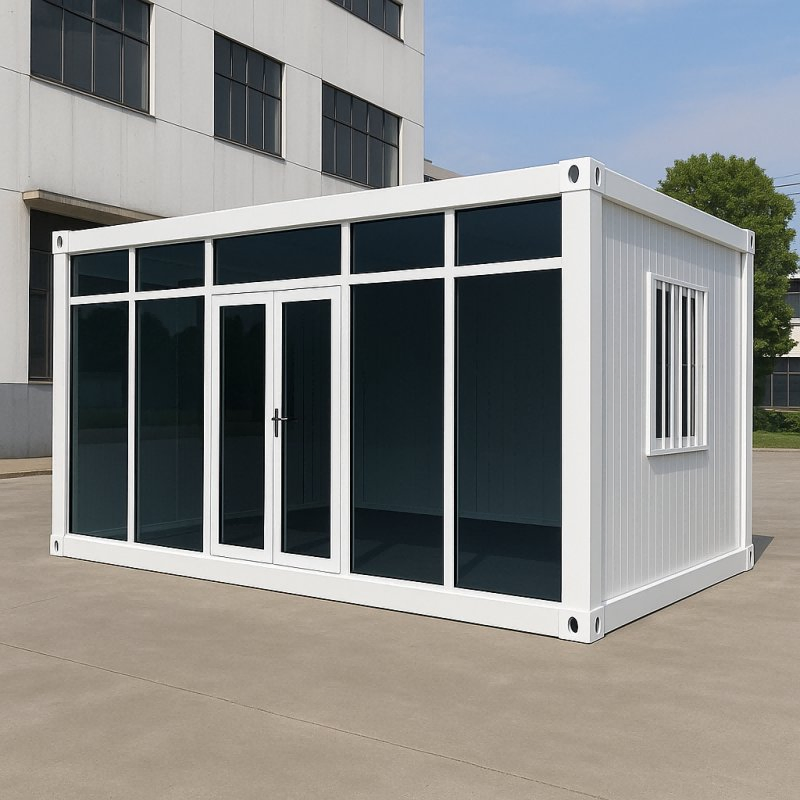 Prefab Modular Foldable Flat Pack Container House for Office/Warehouse/Workshop
