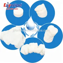 Durable Black Resin Coin Tissue Towels with 2 Holes