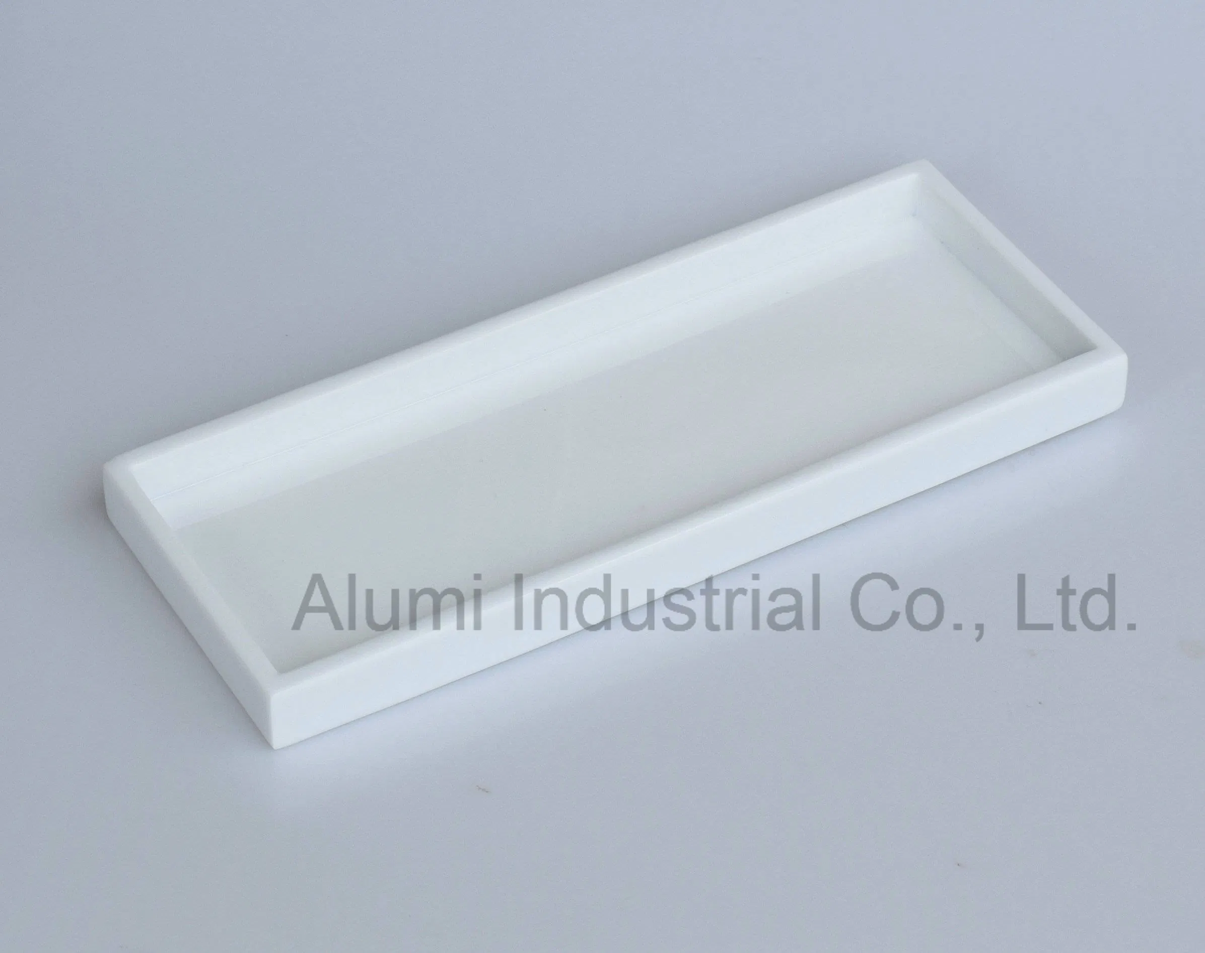 Resin Bathroom Rectangle Amenities Tray Holder for 5 Star Hotel