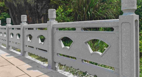 Plastic Injection Mold Guardrail Mold-Auspicious Cloud Pattern