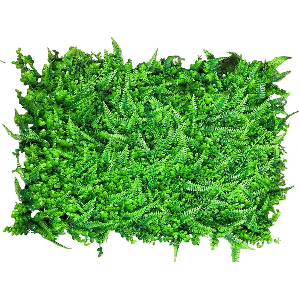 Decorative Outdoor Panels Green Plants Fence Cover Panels, Artificial Flower