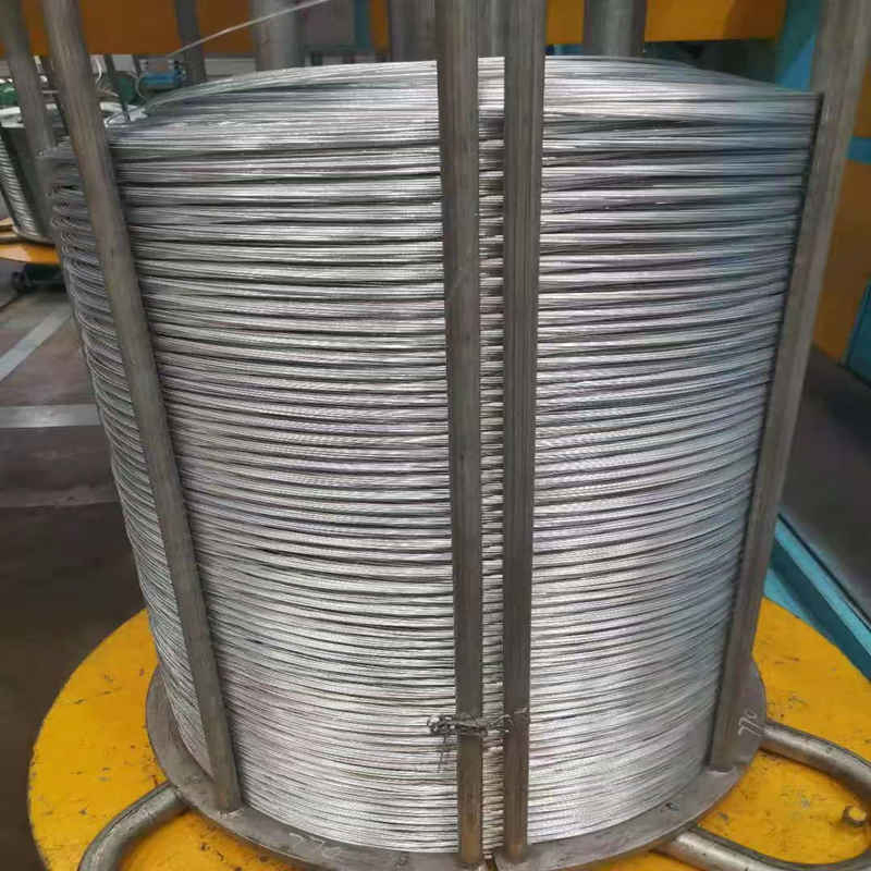 Heatreatment Hot-Dipped Galvanized Steel Wire Rope Aircraft Cable