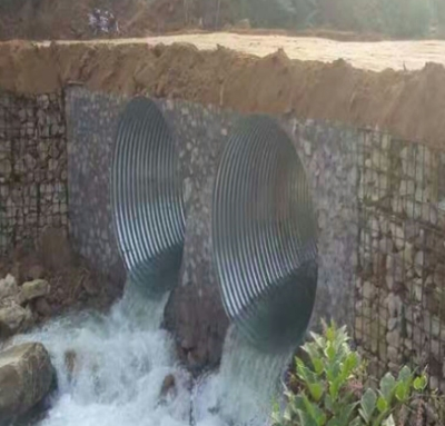 Metal Tunnel Galvanized Steel Culvert Pipe Factory Supply Price