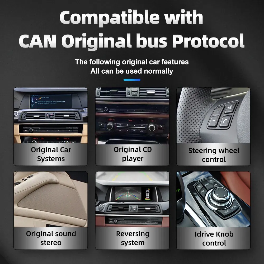 Мультимедиа-плеер для BMW F10/F11 с CarPlay, 10.25 дюймов