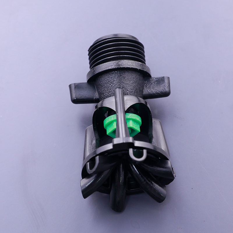 Rotatable Single Double Hole Mini Plastic Rotary Sprinklers Gardening