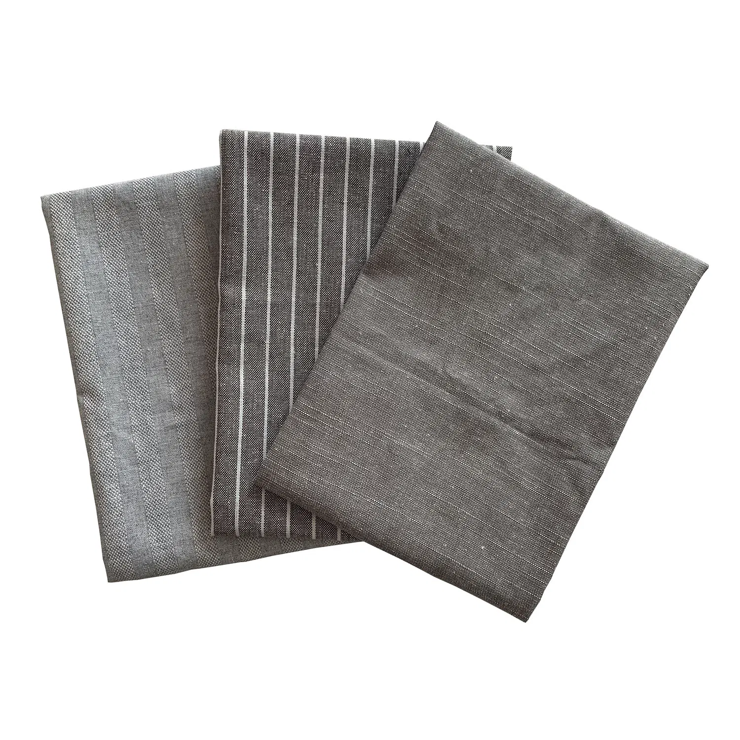 Wholesale Kitchen Dish Tea Towel Custom Stripe Design 100% Cotton or Linen Tea Towel