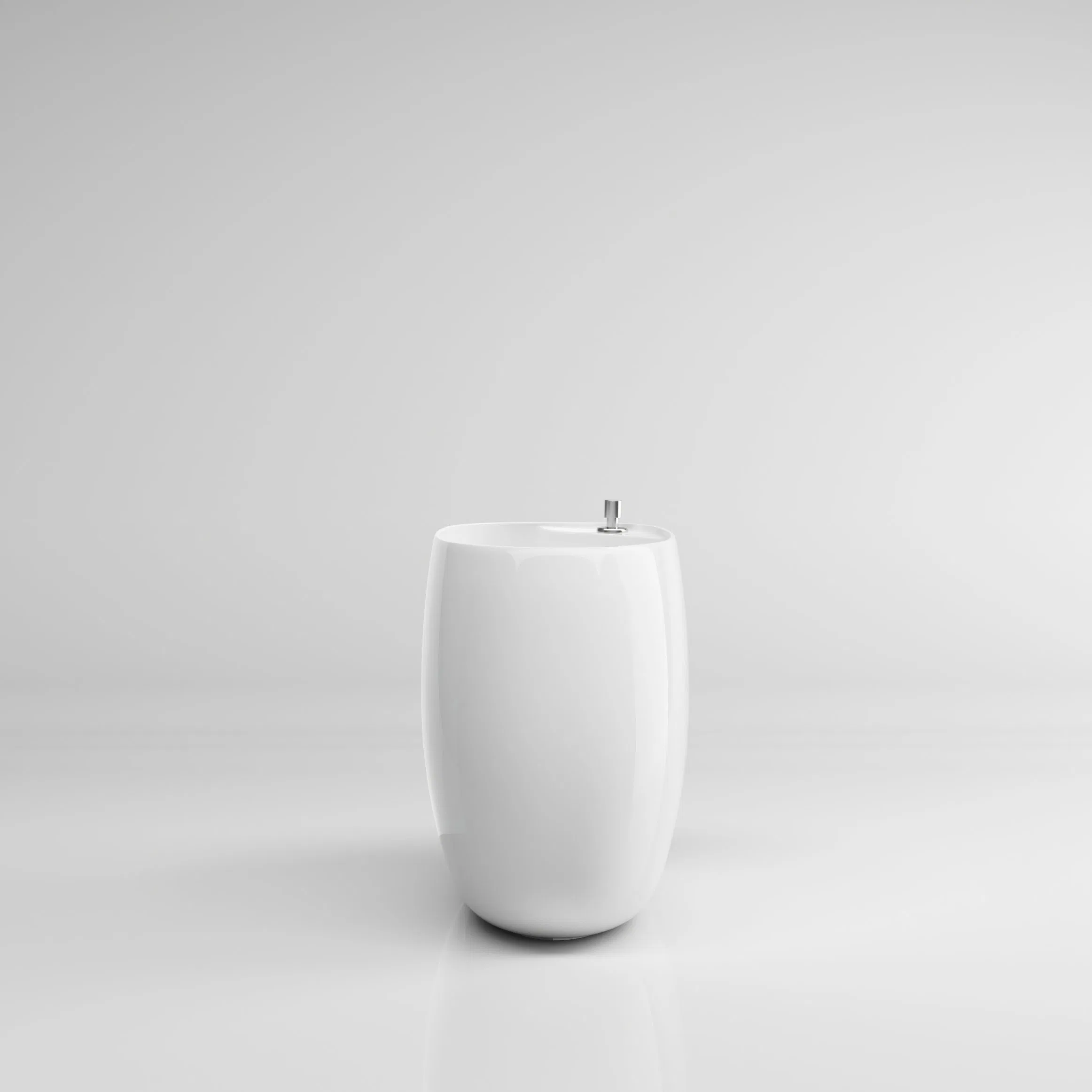 Hotel Household Modern Design Irregular Shape Mop Tub White Color Mop Pool Export Mop Basin Sink