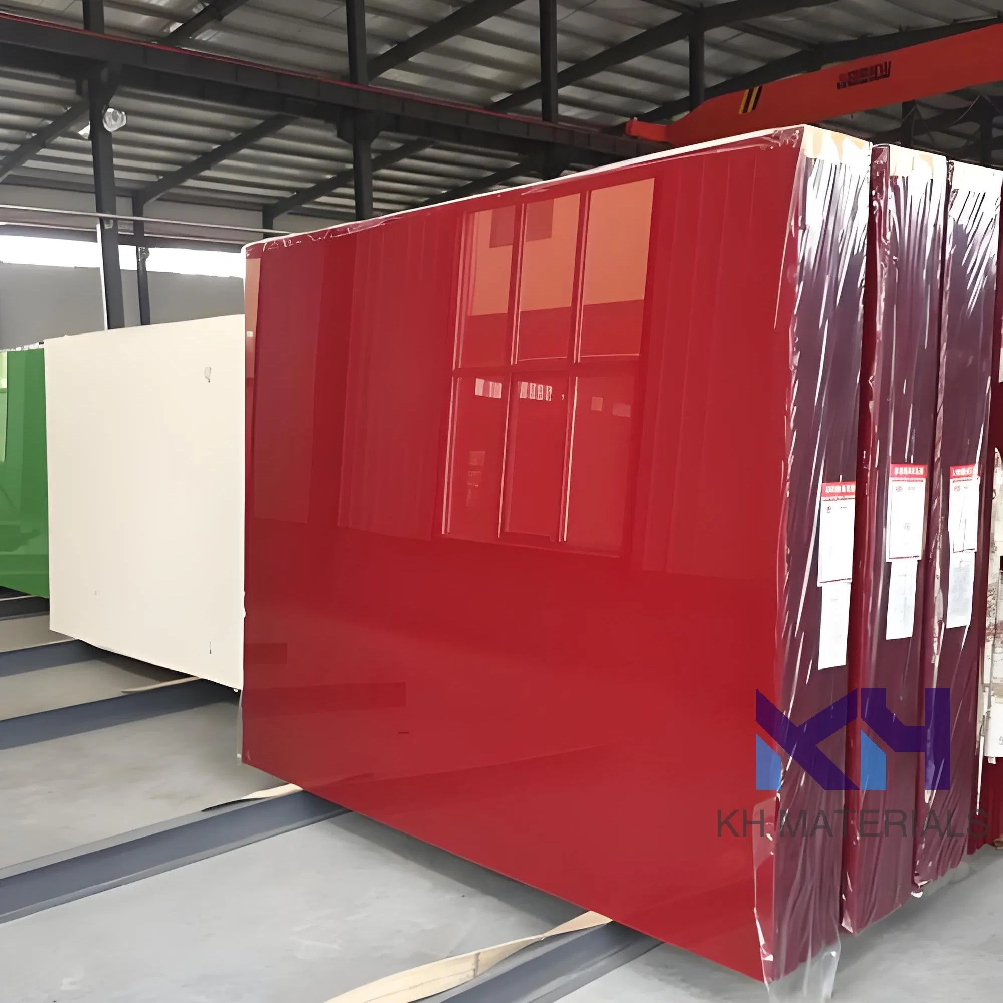 Custom Size and Color Back Painted Glass for Construction Building
