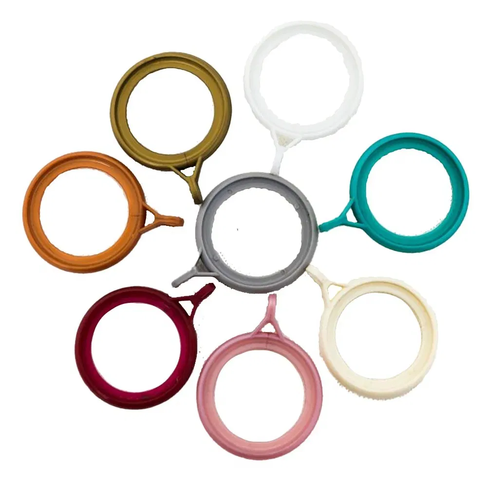 Silent Curtain Rod Rings for Roman Window Treatment Accessory