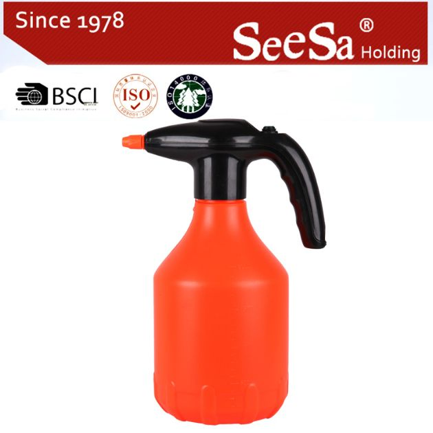 2L Plastic Chemical Resistant Cleaning Mini Garden Electric Battery Mist Sprayer with Bottle (SX-LIH02)
