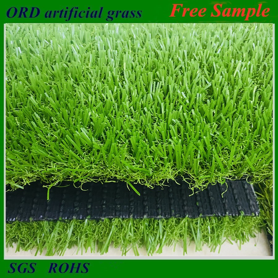 30mm 3 Tones 4 Tones C Shape Synthetic Artificial Turf Grass Lawn for Balcony Home Garden Ornaments