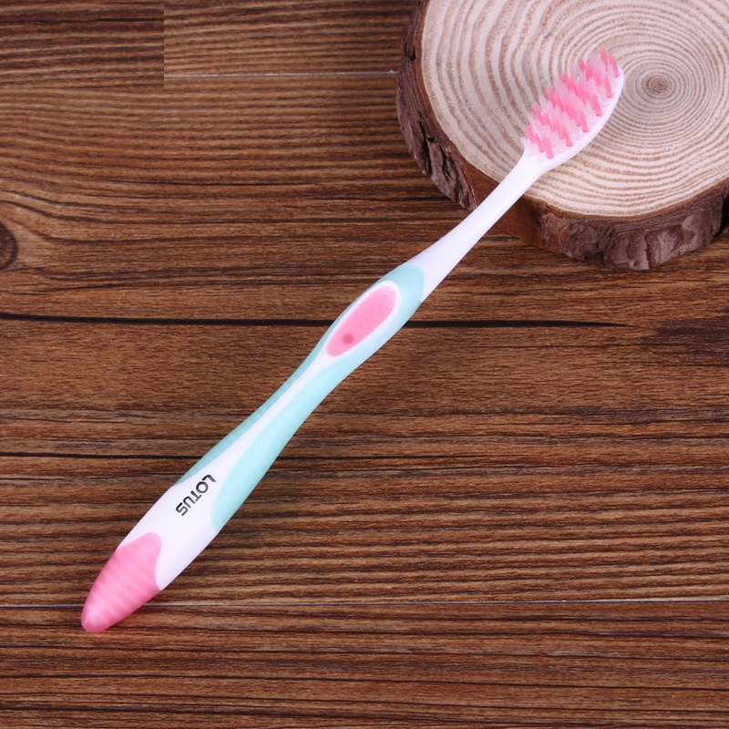 Soft Bristle Toothbrush with Non-Slip Handle