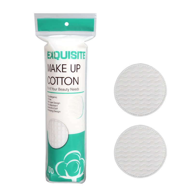 Factory Direct Cotton Make-up Remover Round Disposable Cotton Pads