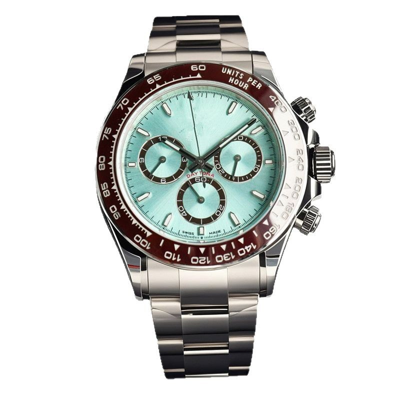 Wholesale Automatic Mechanical Watches Swiss Movement C Factory Men's Luxury Gift Multifunctional Chronograph Wrist Watch