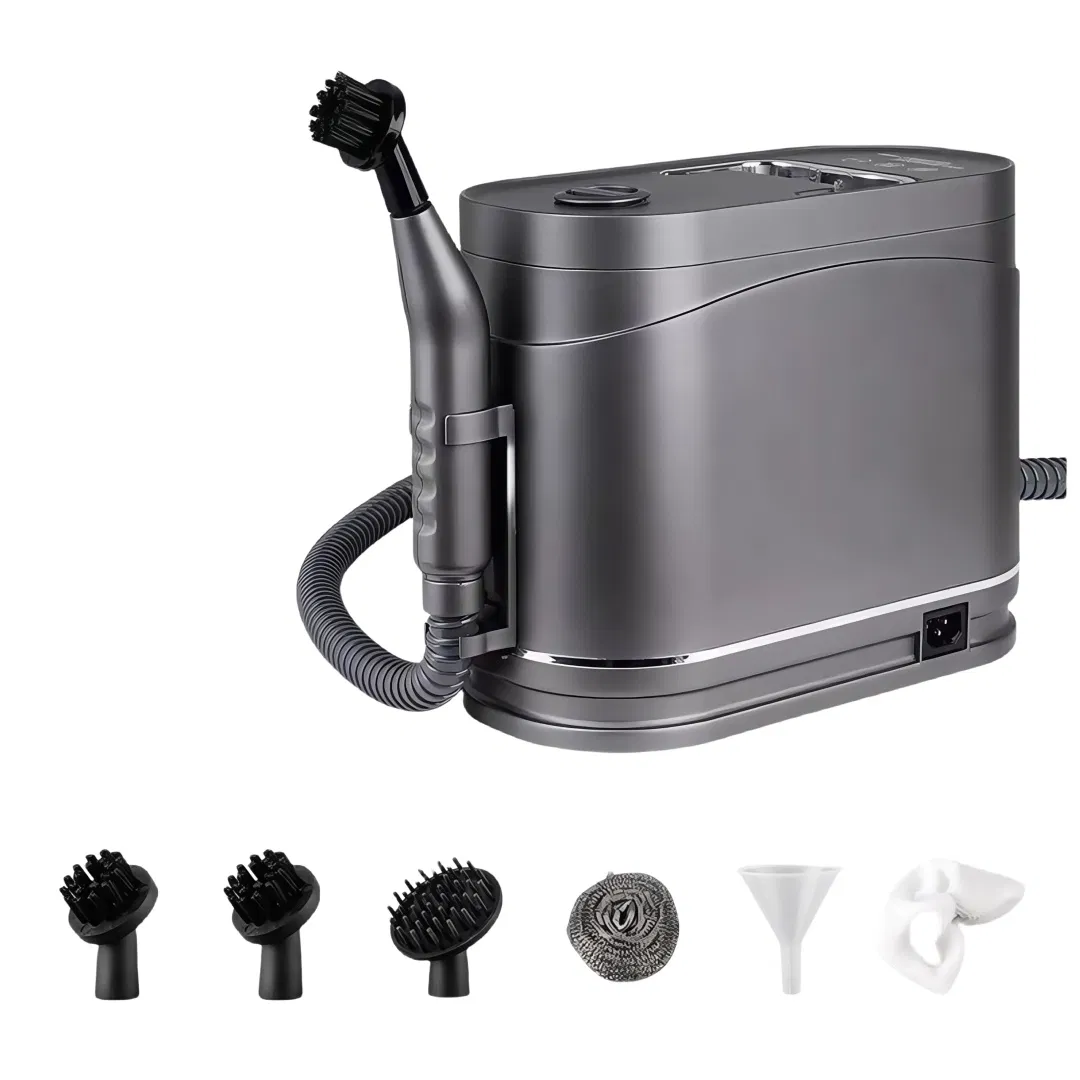 2025 new design 1200ml water tank Household Multi-function Steam Cleaner with Blue Light Anti-bacterial Function