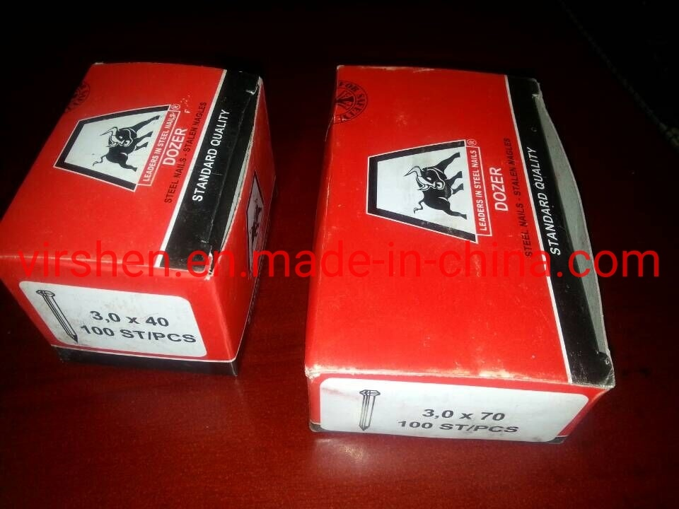 Hardened Steel Concrete Nails / Black Concete Steel Nails /Brick Wall Concrete Nails Made in China