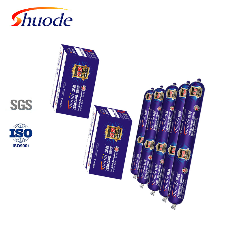 Adhesive and Sealant for Roofing and Glass Applications, Clear Finish