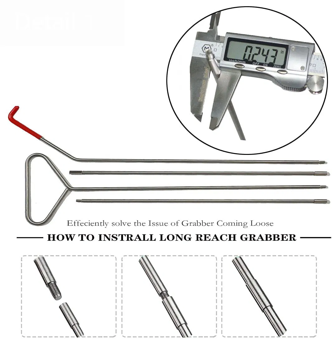 Quick Open Long Reach Car Opening Emergency Tools Car Lockout Kit with Air Wedge Pump