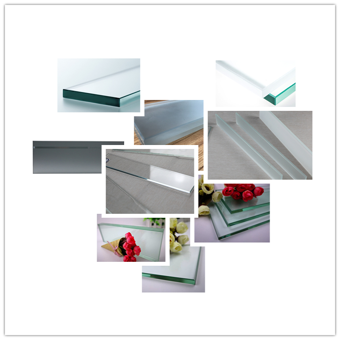 Закаленное офисное стекло с полированной кромкой