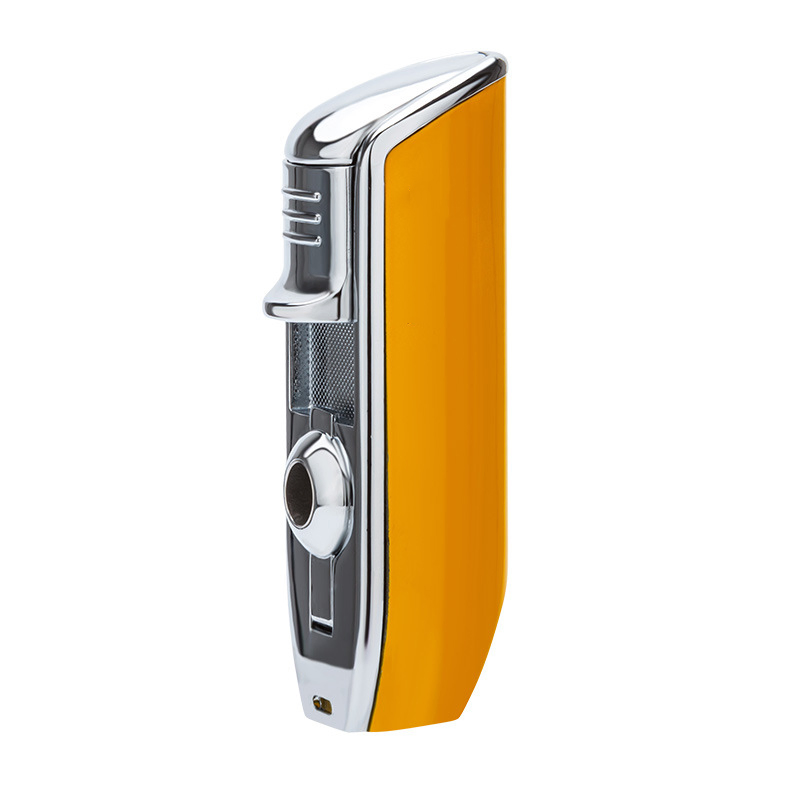 Cigar Lighter Torch Cutter Flame Punch Jet Vintage Mint Blanc Custom Ash Tray Holder PU 5 Windproof Cigarette Looking for a in Cigar Lighter