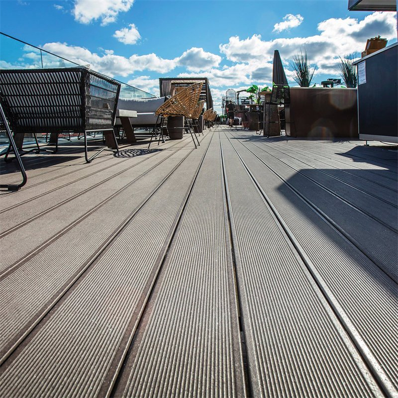 Террасная доска WPC с пазогребневым соединением