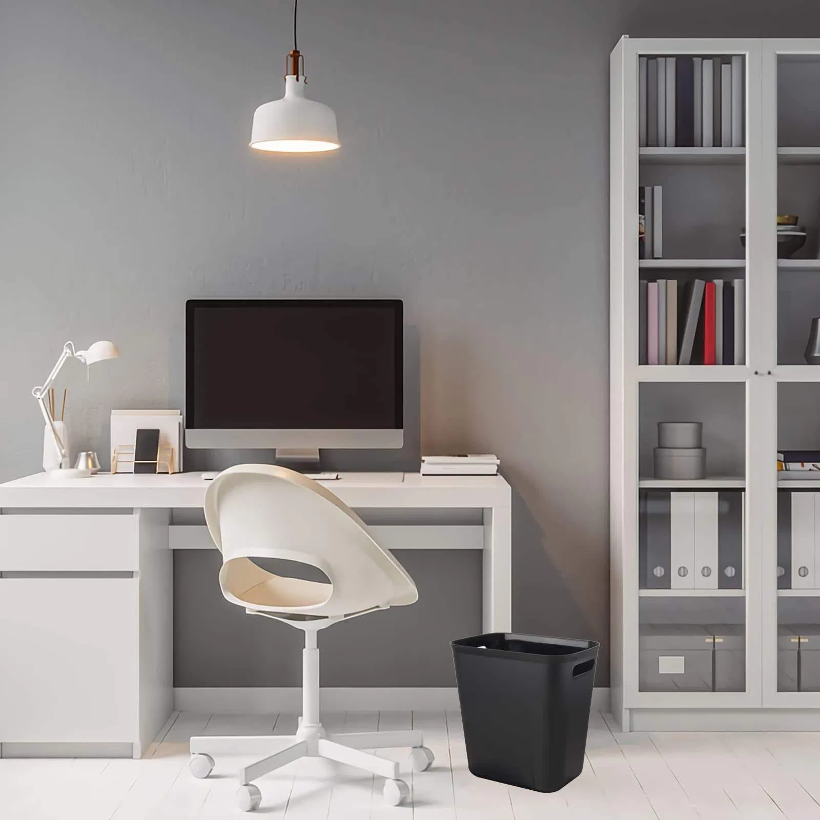 Eco-Friendly Garbage Waste Bin with Easy Open Lid Design