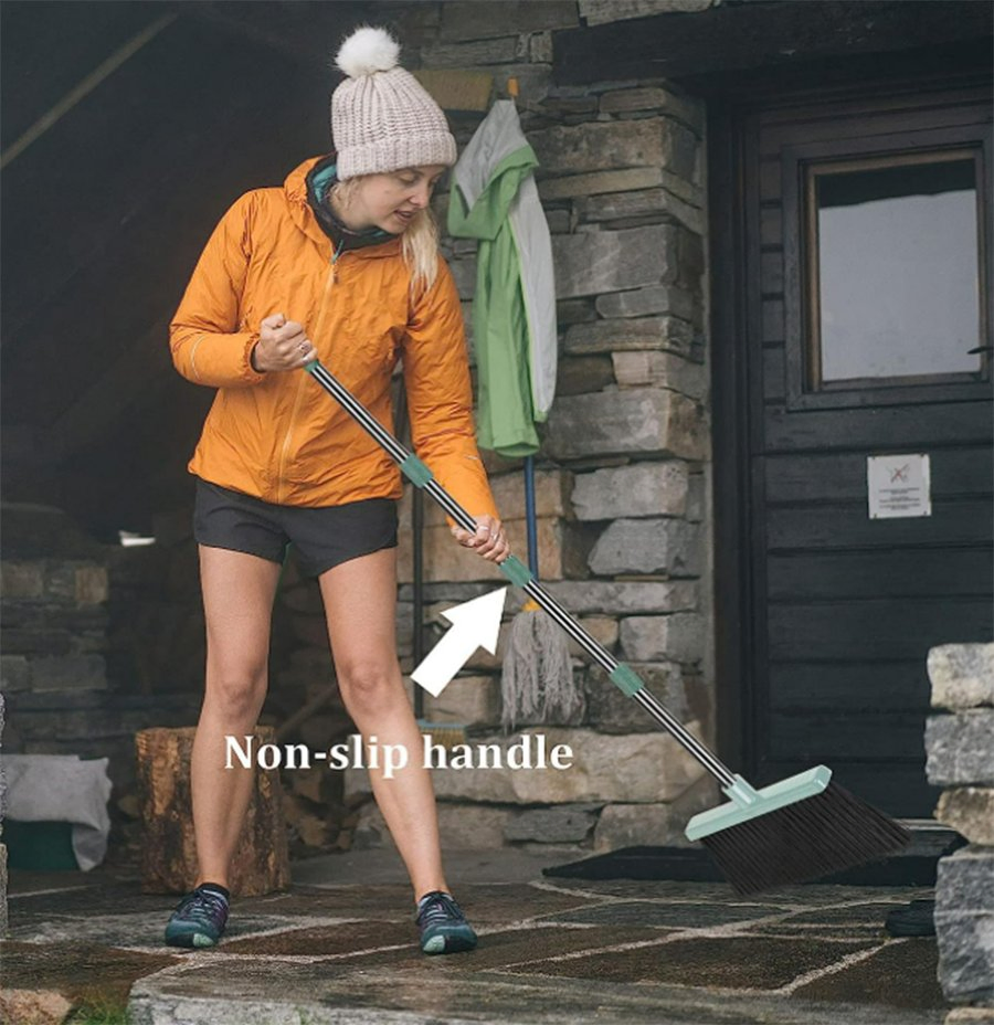 Large Size and Stiff Broom Dust Pan with Long Handle