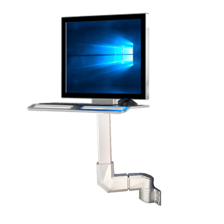 5065 Series Model 500.6.110.00 Horizontal Wall Base Mounted Part for Arm-Mounted Panel and PC Accessor