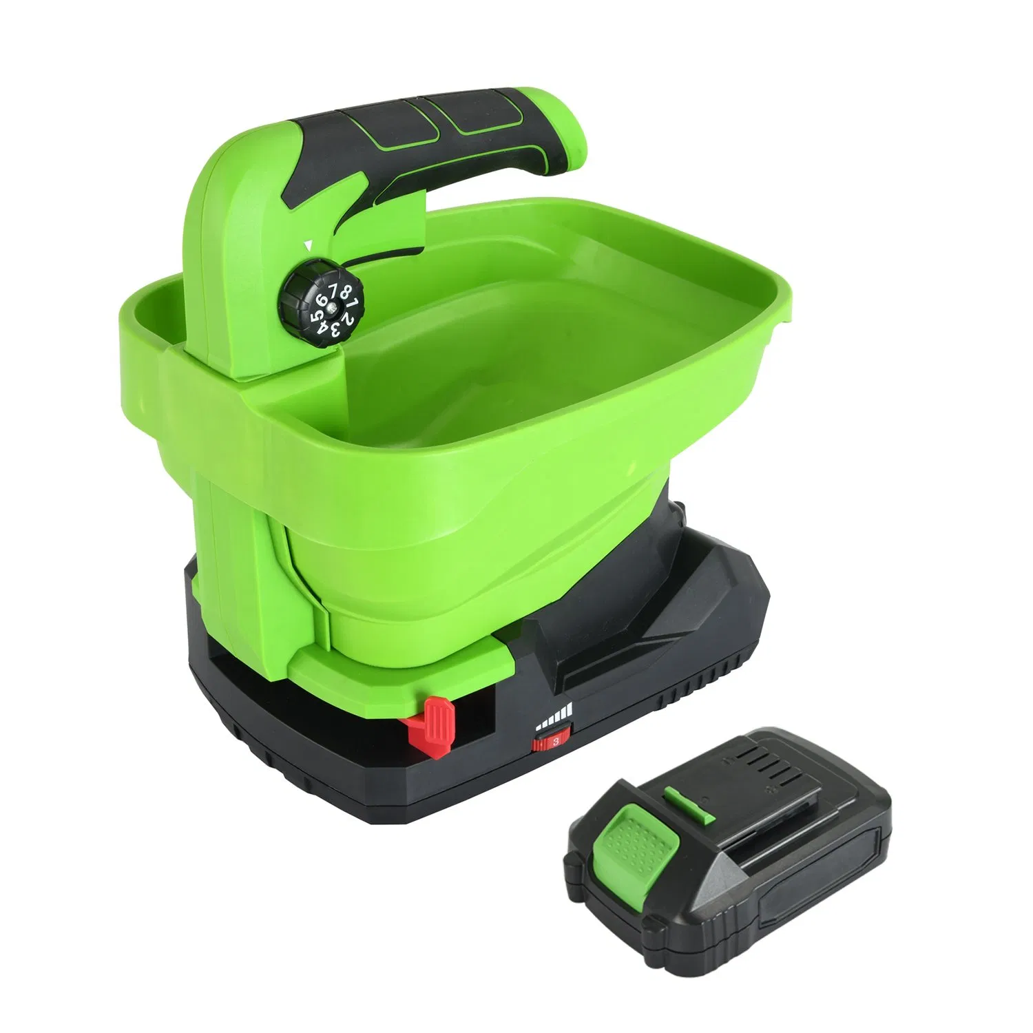 20V Electric Cordless Garden Manual Seed Spreader Grain Seeder Battery Powered Fertilizer Agricultural Tools