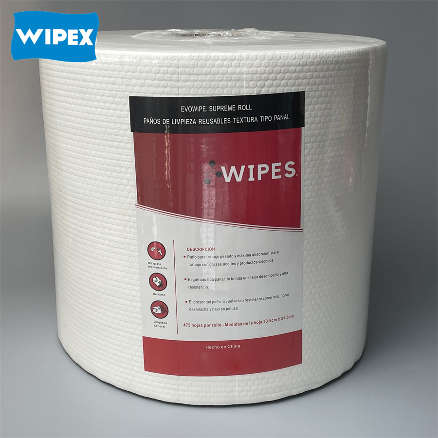 Multi-Purpose Disposable Heavy Duty PP Industrial Nonwoven Cleaning Wipes for North America
