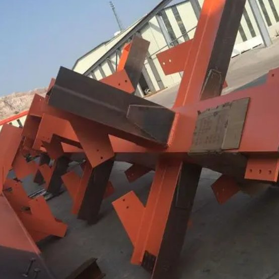 Modern Steel Structure Warehouse with Welded H-Beam Columns