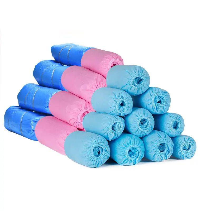 Non Skid One Used Non-Woven Disposable Automatic Shoe Cover