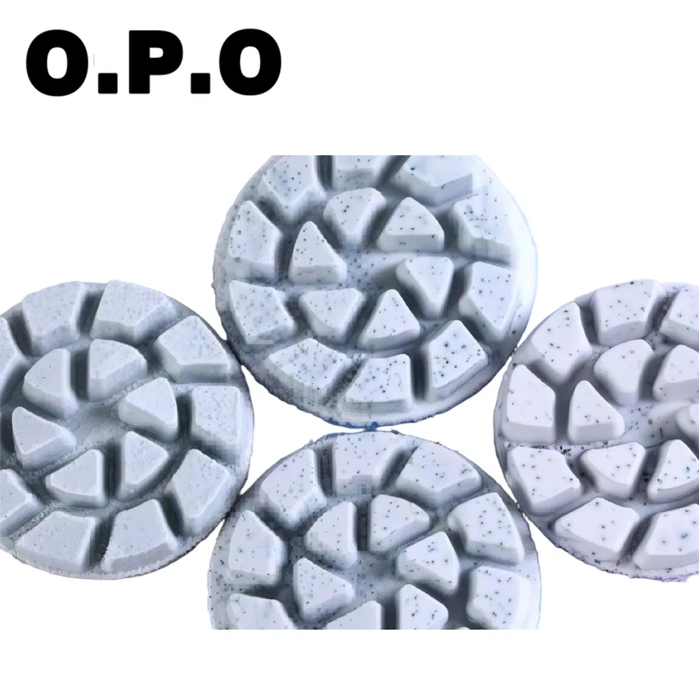 Алмазные шлифовальные чашки 8 дюймов для мрамора и бетона