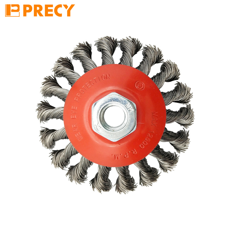 Grinding Brush for Metal M14 Shank Tapered Shape