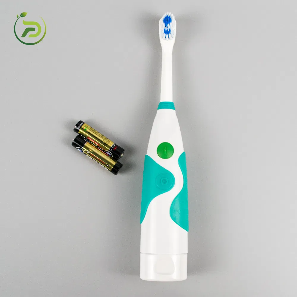 New Portable Carry Travel Electric Waterproof Battery Toothbrush Sonic Rotating Toothbrush